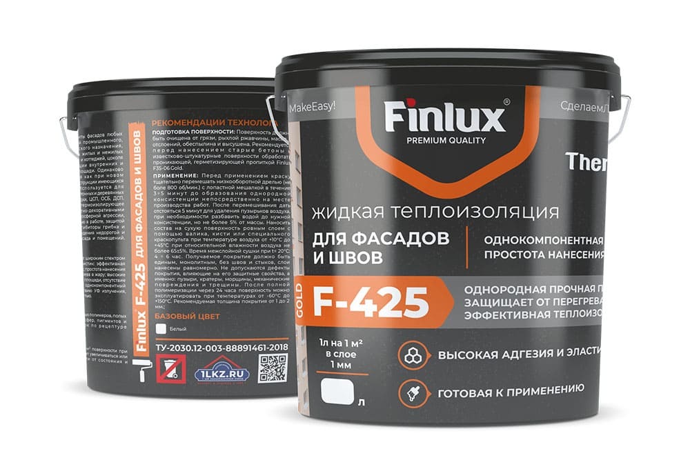 Жидкая теплоизоляция Finlux F-425 Gold