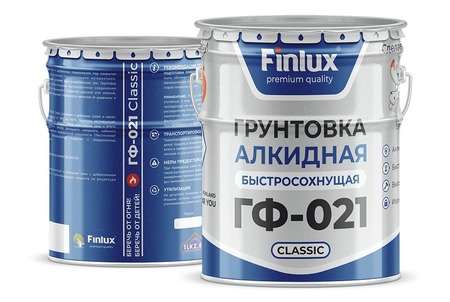 Купить грунтовку алкидную быстросохнущую Finlux ГФ-021 Classic